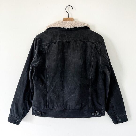 Wilfred Free sherpa denim jacket. - Picture 6 of 8